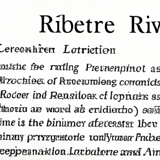 Definition of a Literature Review