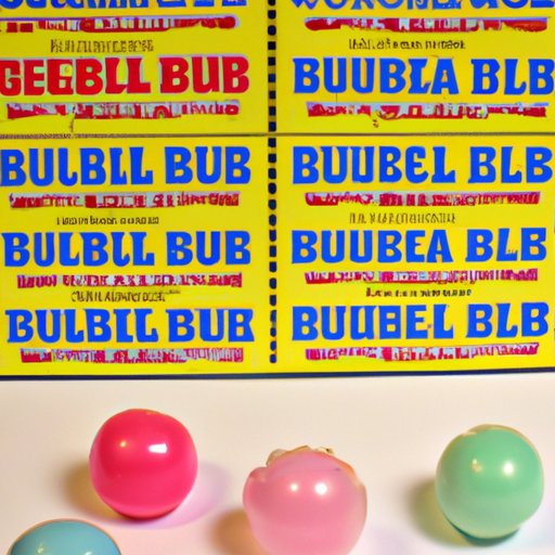 A History of Bubble Gum Flavors