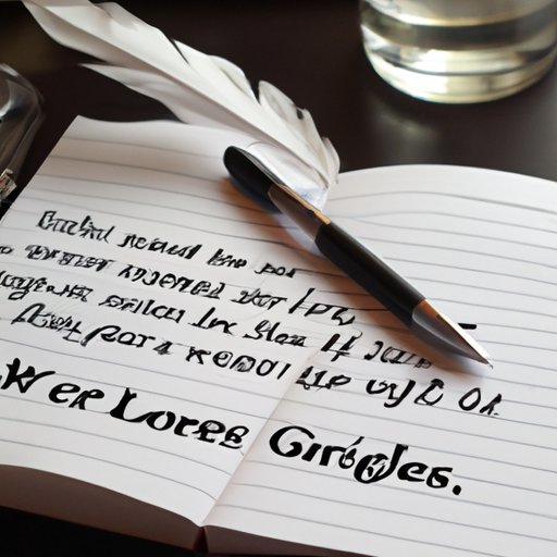 Writing Through Grief and Loss