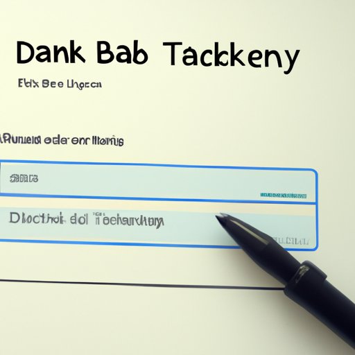 Set Up a Bank Account for Direct Transfer