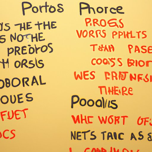 Overview of Pros and Cons