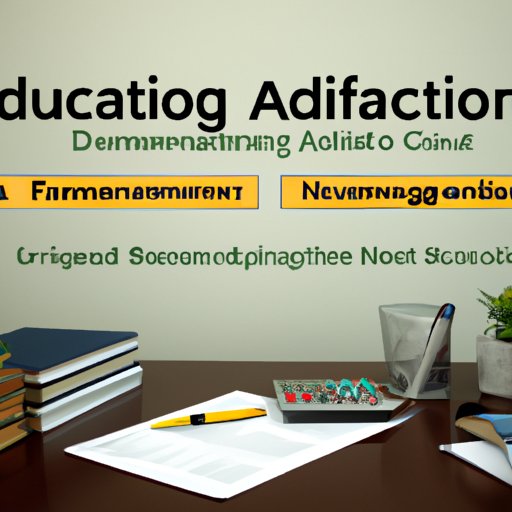 Understanding the Education Requirements for an Accounting and Finance Degree