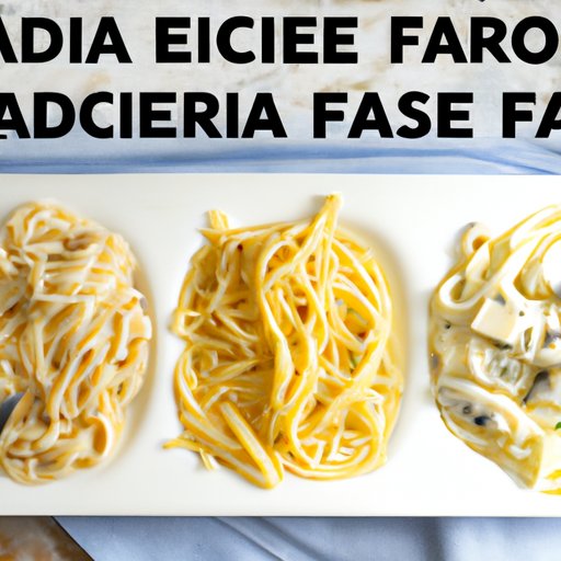 Comparing Alfredo Pasta to Other Popular Italian Dishes