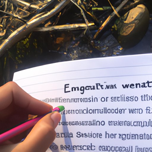 Understanding How Environmental Writing Can Inspire Action