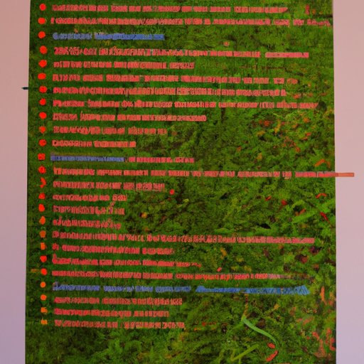 An Overview of the AP Environmental Science Course Requirements