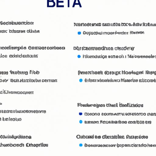 Overview of Beta Technologies and its Publicly Traded Status 