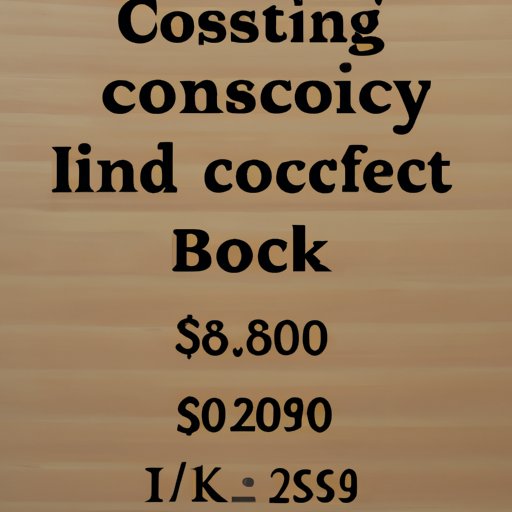 Costs Associated with Book Writing