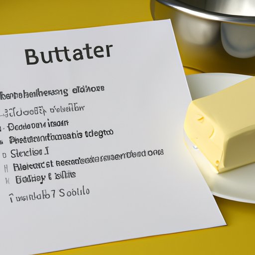 Evaluating the Different Uses for Butter and Margarine