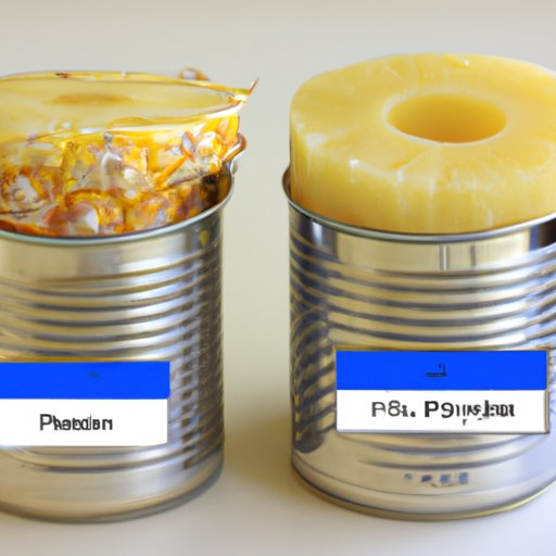 Comparing the Nutritional Value of Fresh and Canned Pineapple