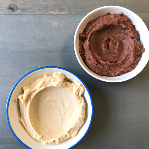 Comparing Chocolate Hummus to Traditional Hummus