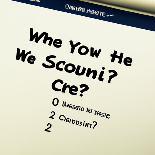 Examining the Most Common Questions Asked on the Computer Science for Me Quiz