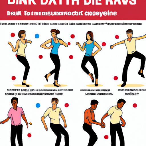 Demonstration of Different Dance Moves and Their Corresponding Health Benefits