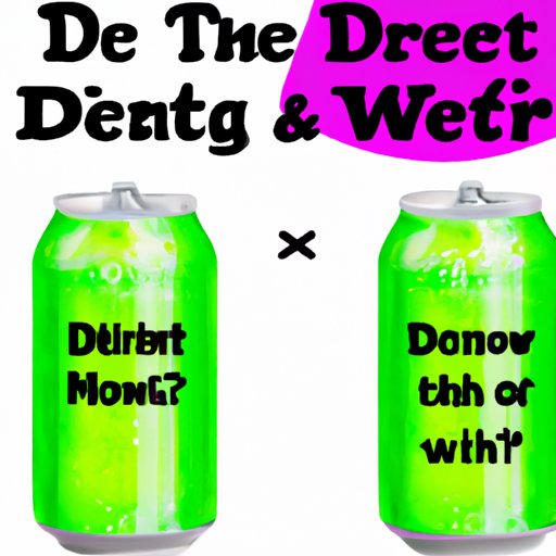 Pros and Cons of Drinking Diet Mountain Dew