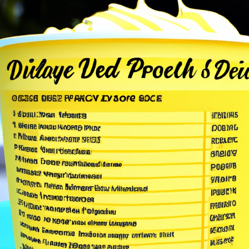A Look at the Nutritional Facts of Dole Whip