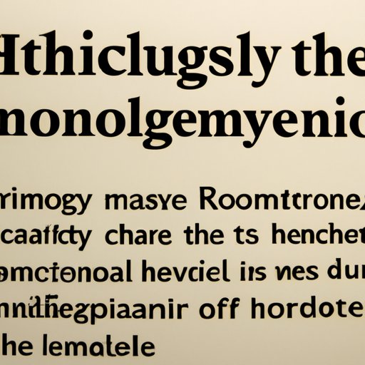 Investigating the History and Evolution of Economic Thought