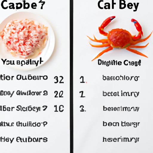 Comparing the Nutritional Value of Imitation Crab Meat vs. Real Crab Meat