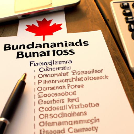 Examining the Financial Requirements of Starting a Business in Canada