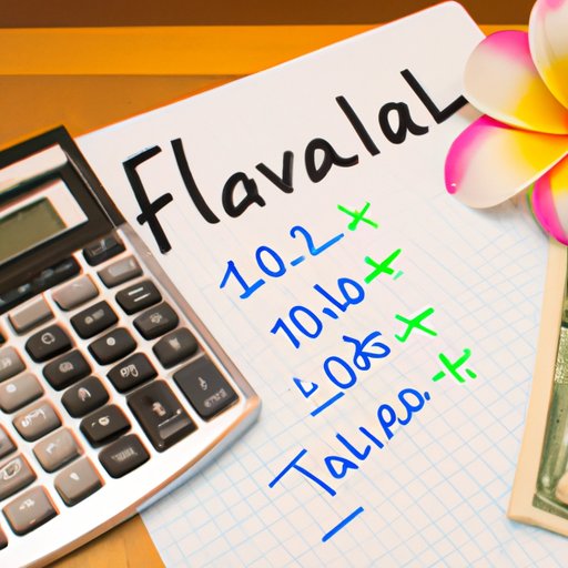 Estimating the Total Cost of a Trip to Hawaii