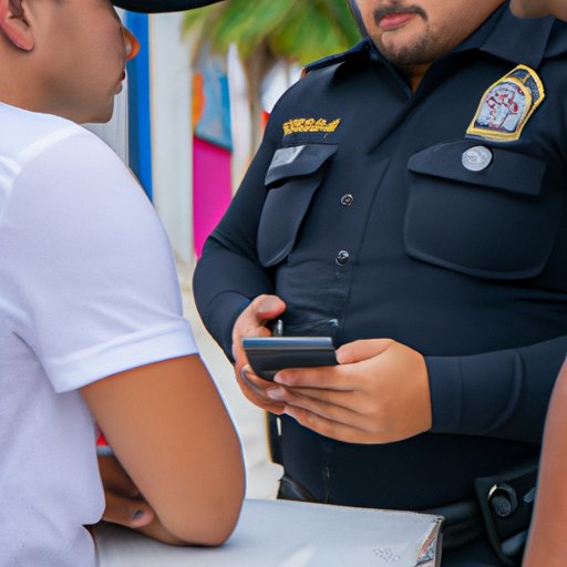Interviewing Local Law Enforcement on Safety in Playa del Carmen