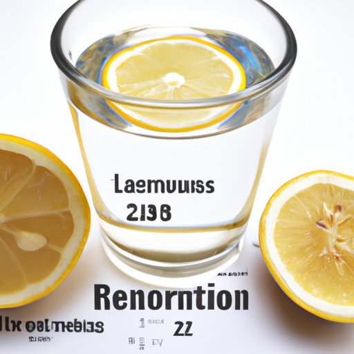 A Look at the Nutritional Content of Lemon Water