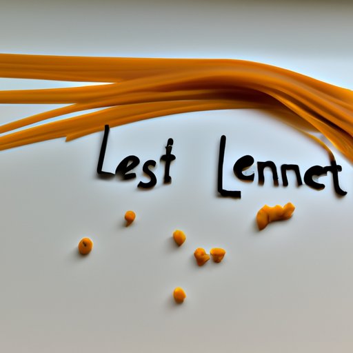 The Science Behind Whether or Not Lentil Pasta is Healthy