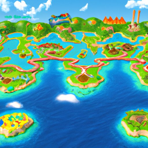 Overview of Mario Party Island Tour