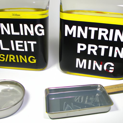 Exploring the Difference Between Paint Thinner and Mineral Spirits