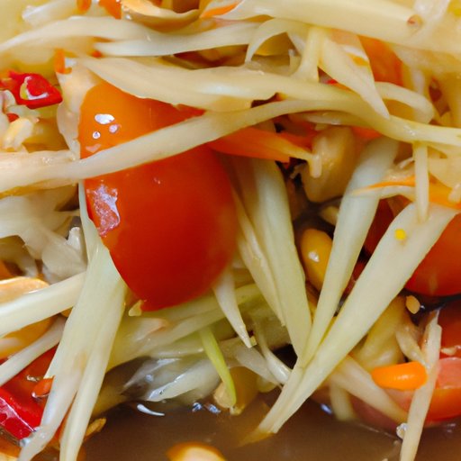 A Closer Look at the Nutritional Value of Papaya Salad