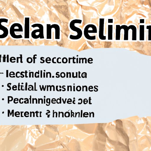 Benefits of Selenium as a Mineral