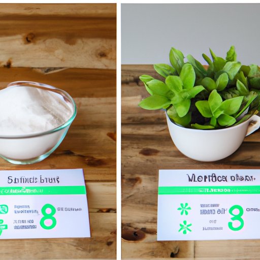 Comparing the Nutritional Content of Stevia and Sugar