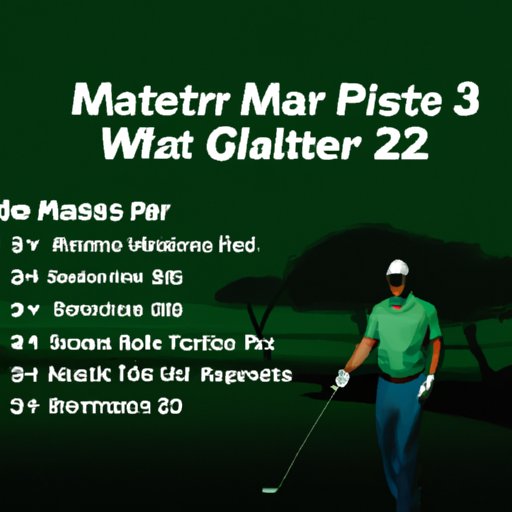 Strategies for Winning the Masters in PGA Tour 2K21