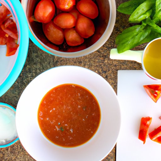How to Make a Healthy Tomato Basil Soup Recipe