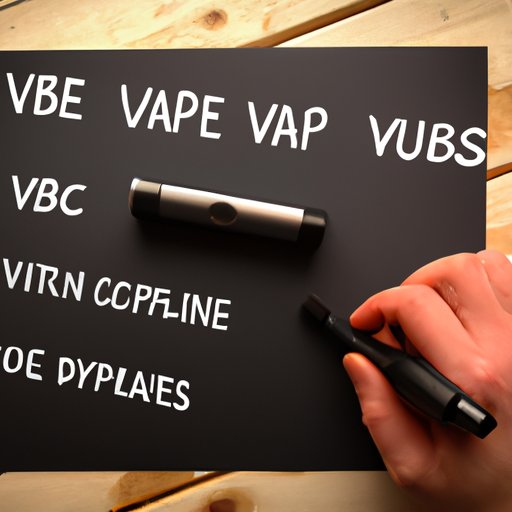 Analyzing the Pros and Cons of Vaping