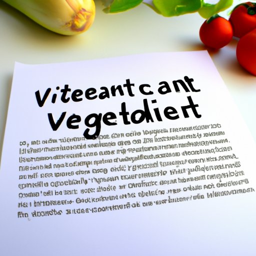 A Review of the Scientific Evidence Supporting the Health Benefits of a Vegan Diet