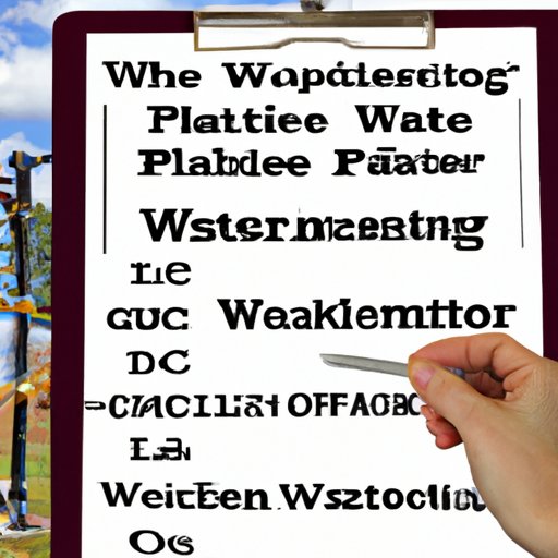 Investigating the Regulations Around Well Water Usage
