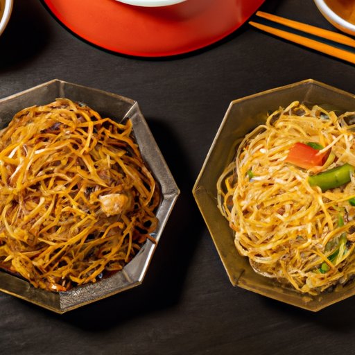 A Comparison of Yakisoba vs. Traditional Chinese Dishes
