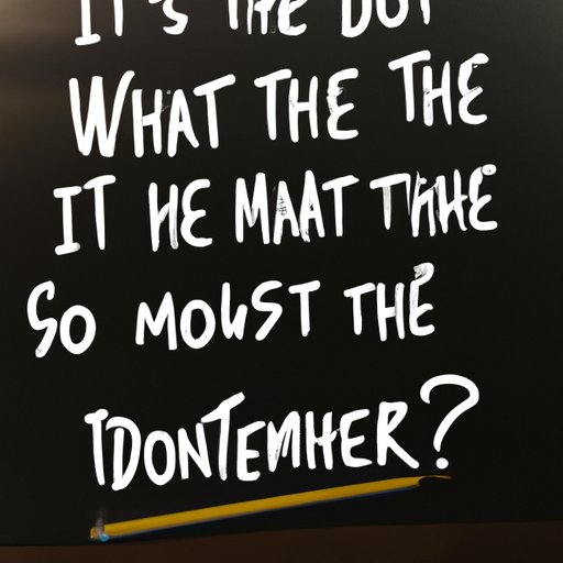 Discuss the Impact the Movie Has Had on Me and How It Has Changed My Outlook