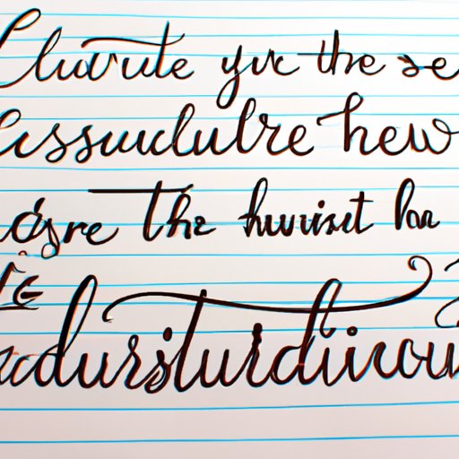 A Debate Over Whether Cursive Writing Should be Taught in Schools