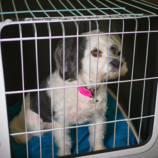 Managing Separation Anxiety by Having Your Dog Sleep in a Crate Overnight