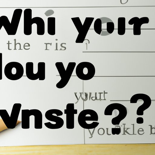 Important Questions to Ask Yourself