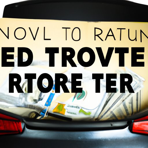 How to Maximize the Return When Trading In or Selling Your Vehicle