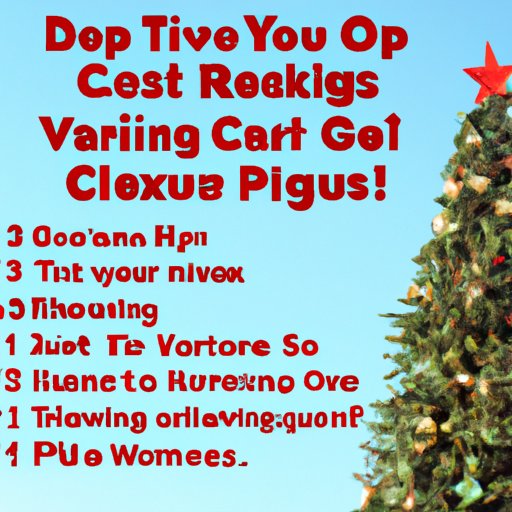 Tips for Making the Most of a Christmas Vacation