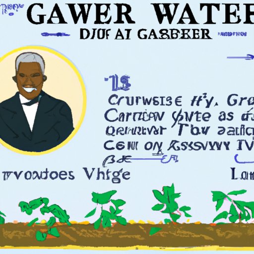 How George Washington Carver Changed the Agricultural Industry