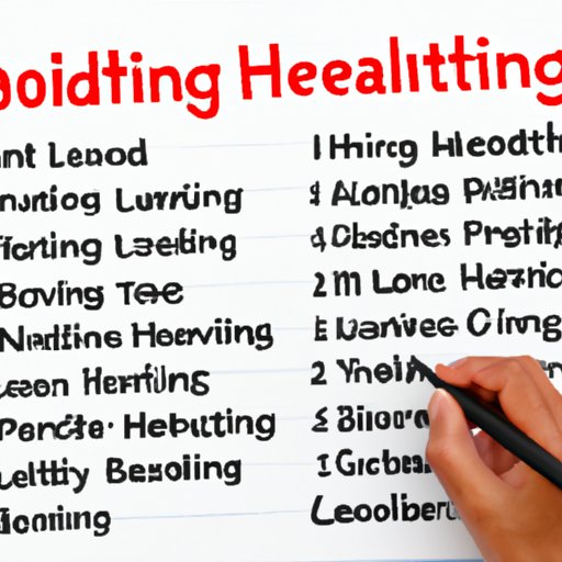 Compiling a Comprehensive List of Leading Health Indicators