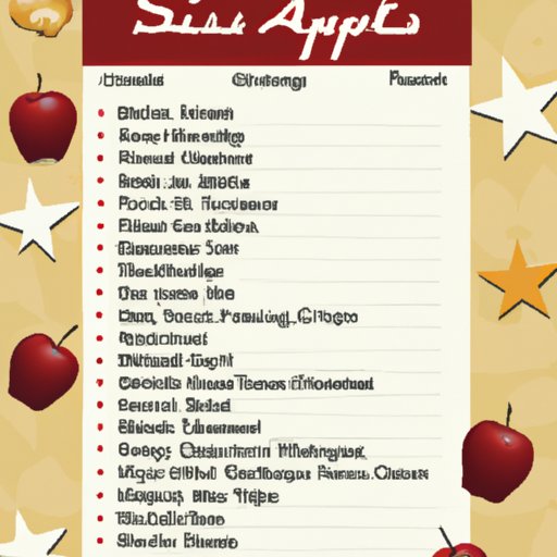 List of Recipes Featuring Apples as the Star Ingredient