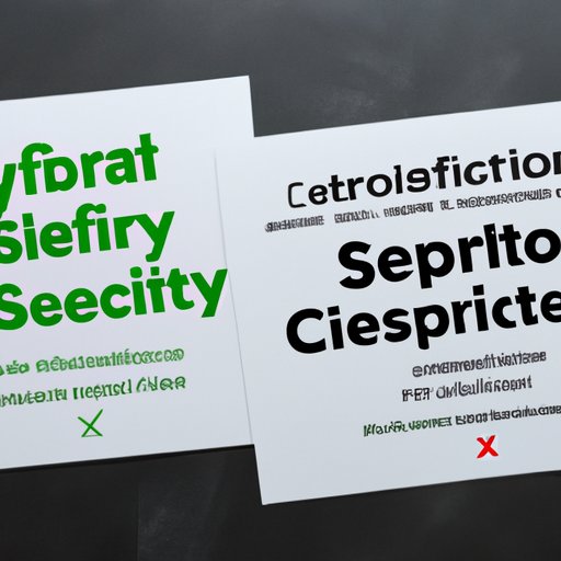 Compare and Contrast Different Cybersecurity Certifications