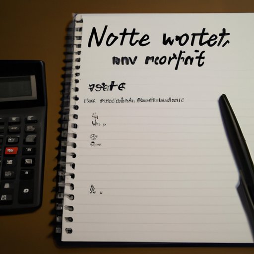 Step 2: Calculate Your Net Worth