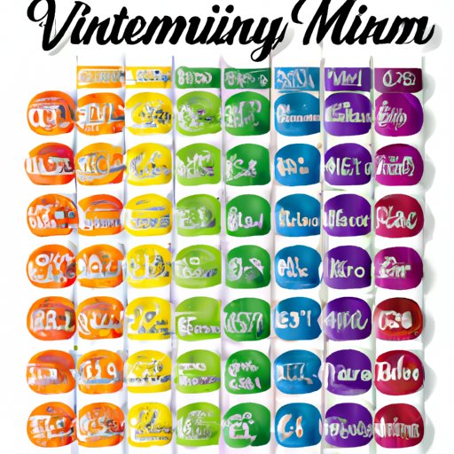 A Comprehensive Guide to Vitamins and Minerals