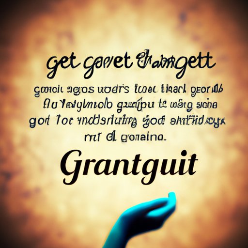 Explain the Importance of Gratitude
