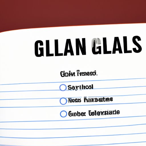 A Guide to Clarifying Your Goals and Objectives